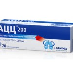 АЦЦ - препарат на основе ацетилцистеина, действующий за счет изменения химического состава мокроты