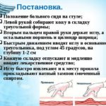 Правила постановки инъекции
