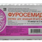 Использование Фуросемида при сердечной недостаточности приводит к расширению крупных вен, что снижает преднагрузку на сердце