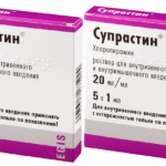 Лечение Супрастином прекращают, если у пациента изменилась формула крови