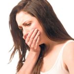 Симптомом бронхита у беременных считают затрудненное дыхание