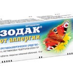 Зодак выступает в роли Антигистаминного препарата